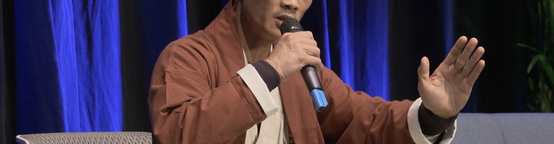 Innere Stärke und Klarheit als Basis für ein neues Gemeinsam - Shi Heng Yi & Schlusswort Jonathan Sier