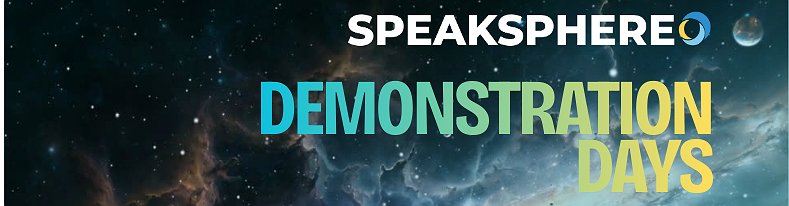 SpeakSphere Demonstration Days I tuesday edit