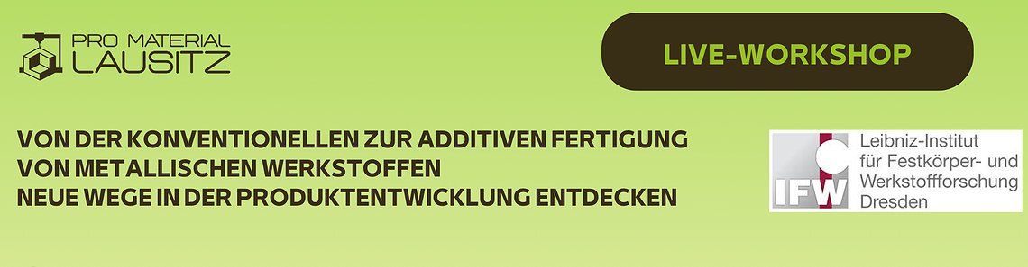Pro Material Lausitz Live-Workshop