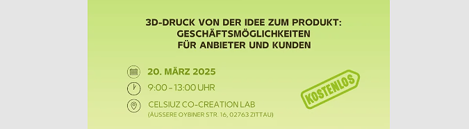 Pro Material Lausitz WORKSHOP 3D-Druck