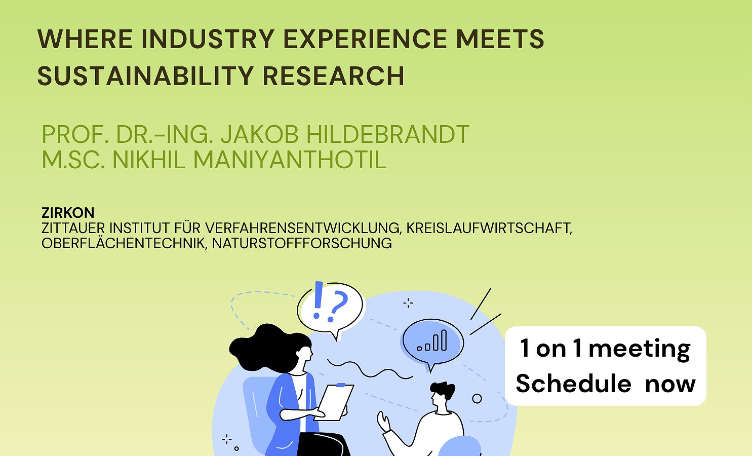 Sustainability meets 3D printing: Secure your interview slot now!