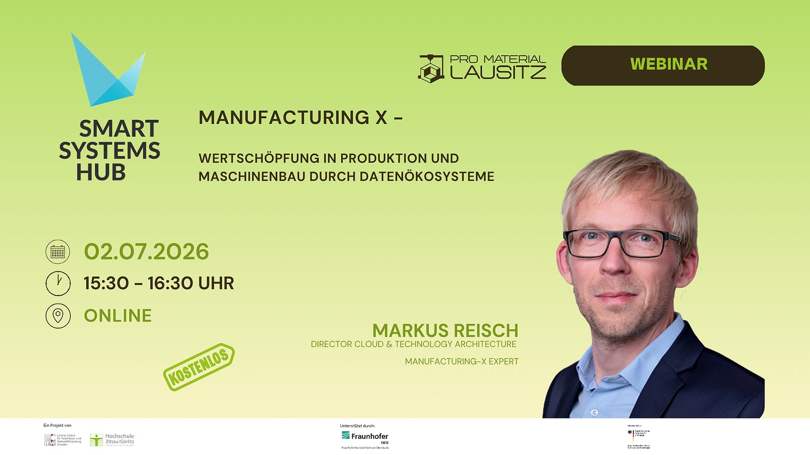 Manufacturing X – Wertschöpfung in Produktion und Maschinenbau durch Datenökosysteme