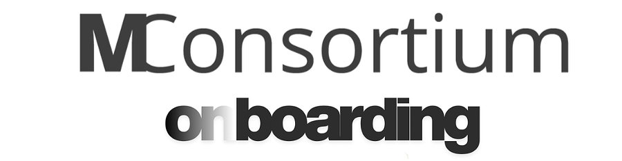 Onboarding Session Manufacturing Consortium