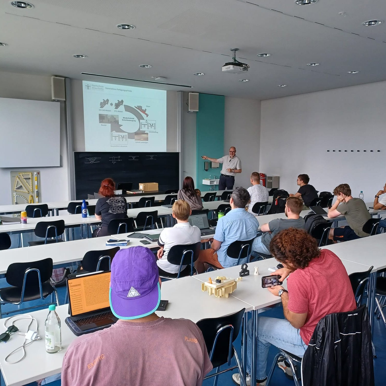 Vorlesungsmodul additive Fertigung an der HSZG