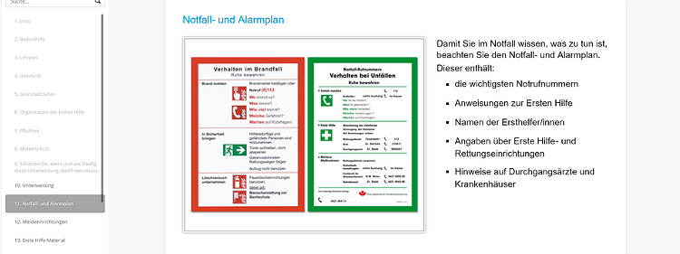 Erste Hilfe