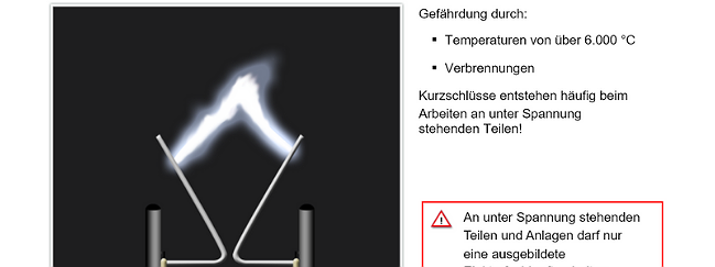 SZENARIS Elektrischer Strom