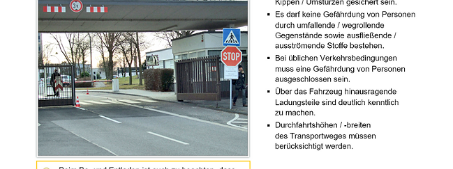 SZENARIS Ladungssicherung