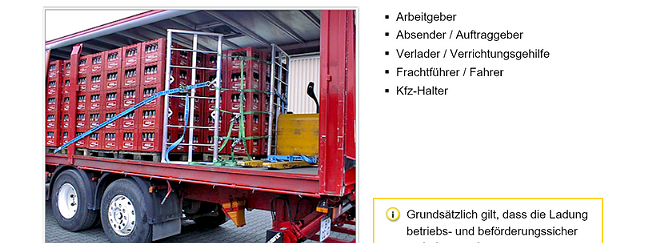 SZENARIS Ladungssicherung