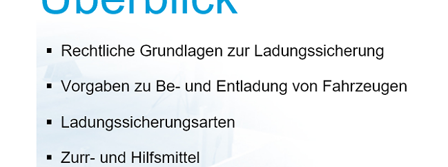 SZENARIS Ladungssicherung