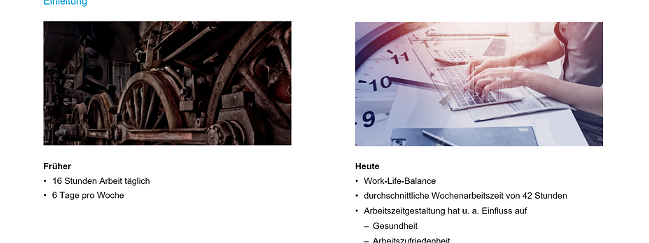 SZENARIS Online-Unterweisung Arbeitszeit
