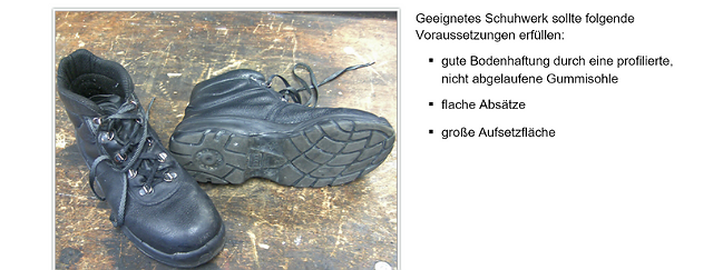 SZENARIS Sicher gehen in der Werkstatt