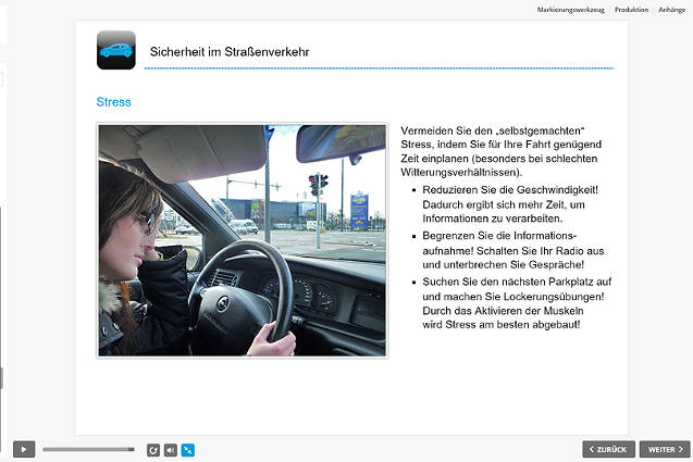 Sicherheit im Straßenverkehr