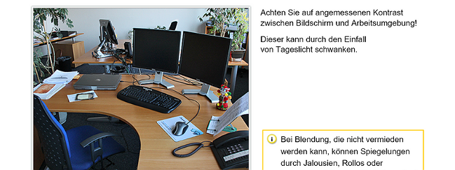 SZENARIS Bildschirmarbeitsplätze I
