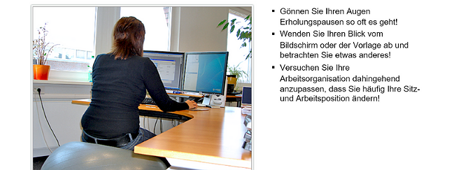 SZENARIS Bildschirmarbeitsplätze II