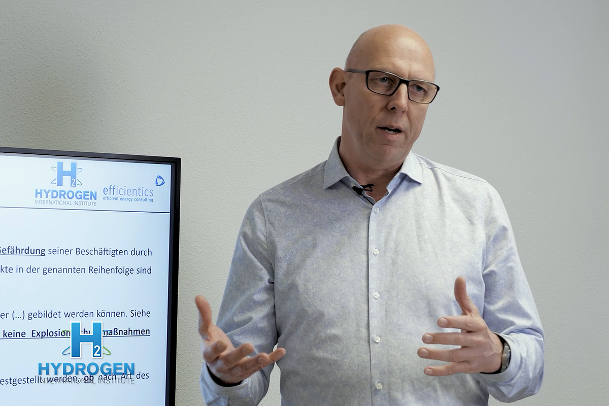 Videokurs 4 Wasserstoff: Explosionsschutz in Wasserstoffanlagen