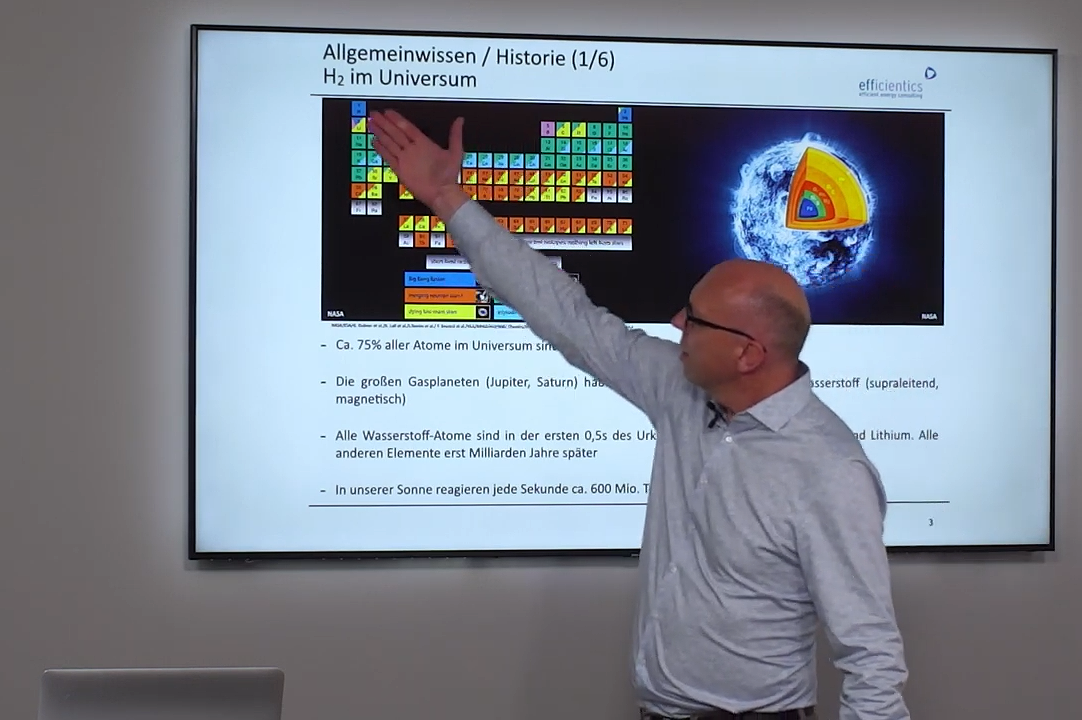 Videokurs 1 Wasserstoff: Eigenschaften und Verfahren
