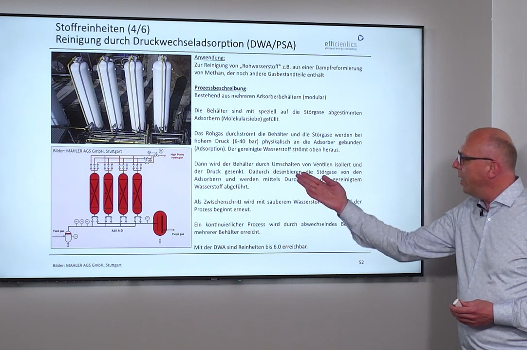 Videokurs 1 Wasserstoff: Eigenschaften und Verfahren