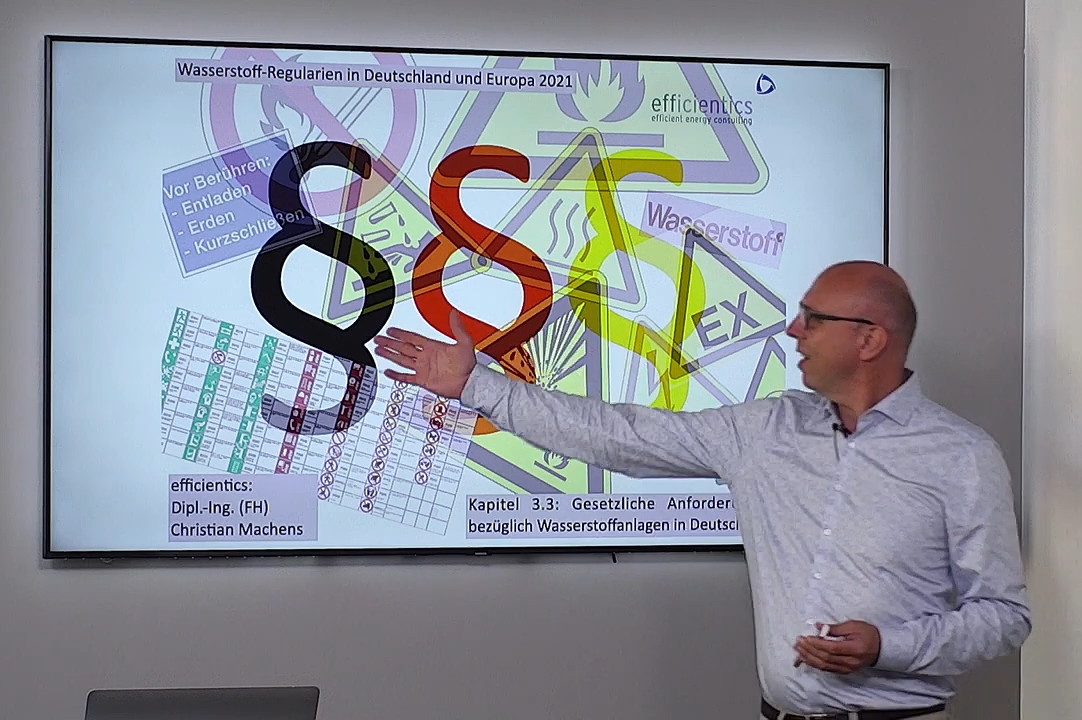 Videokurs 3 Wasserstoff : Gesetze, Verordnungen und Zulassung