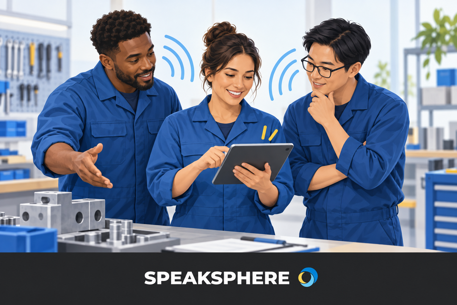 SpeakSphere – Simultanübersetzer für mehrsprachige Teams