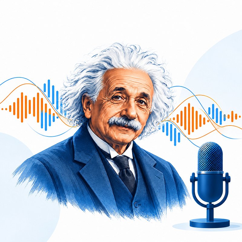 Albert Einstein – KI-Stimmnachbildung