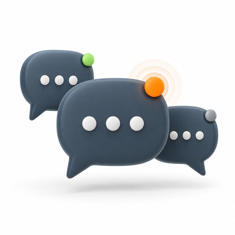 Chat Status Widget
