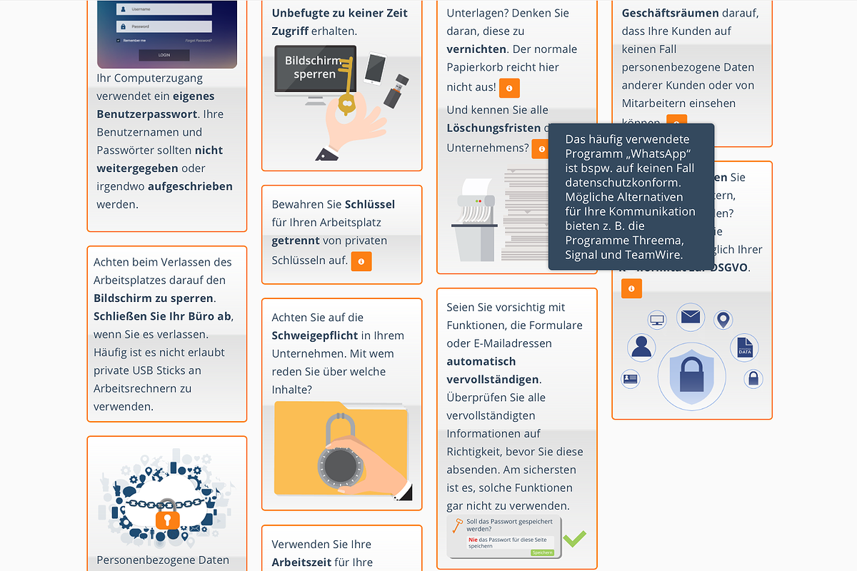 Datenschutz/eLearning