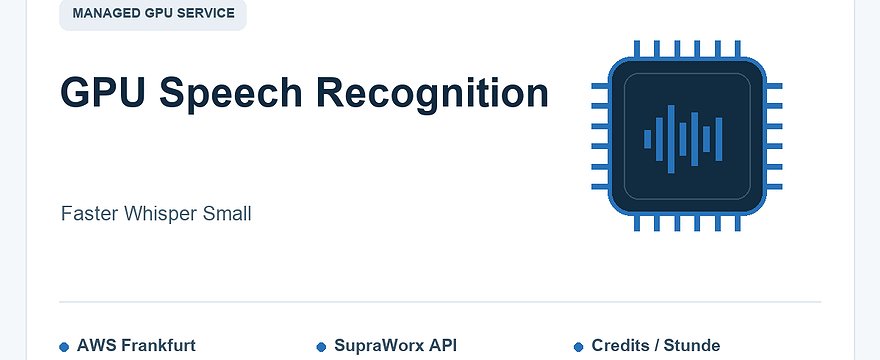 GPU Speech Recognition