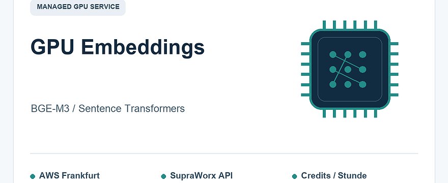 GPU Embeddings